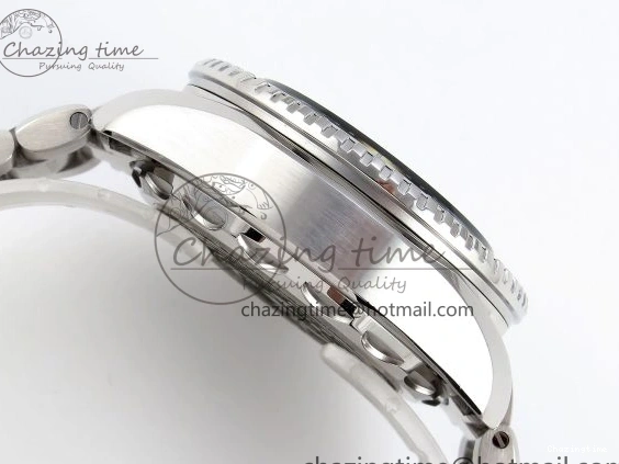 1229 EasyCare SEAMASTER PLANET OCEAN 6000M ULTRA DEEP 45.5MM SS TF 1:1 BEST EDITION BLUE DIAL BLACK BEZEL ON SS BRACELET A 7760